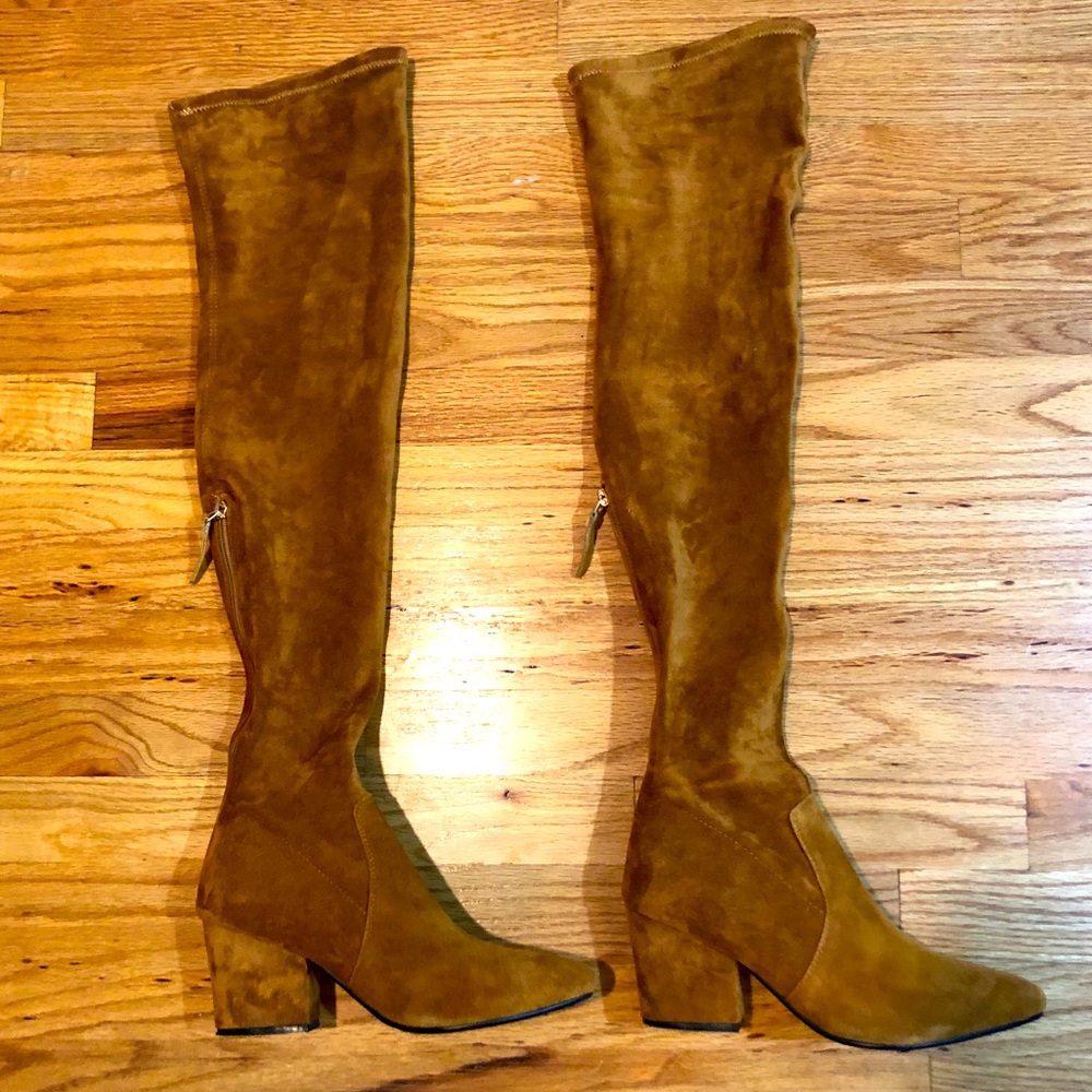 Goodnight macaroon Marlo over the knee boots sz 9